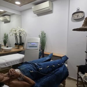 Presoterapia, Masaje drenaje linfático para piernas